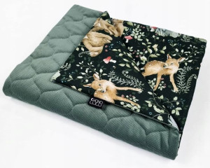 Kocyk Velvet 100X75Cm Woodland