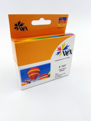 Tusz Wox Light Black Epson T7607 Zamiennik C13T76074010