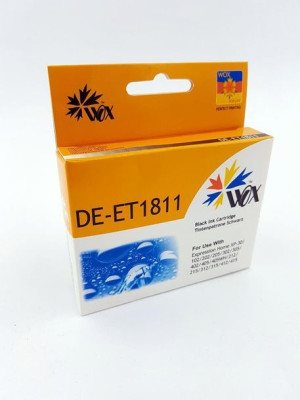 Tusz Wox Black Epson T1811 Zamiennik C13T18114010