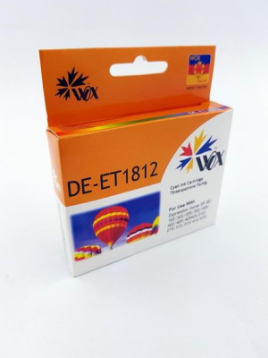 Tusz Wox Cyan Epson T1812 Zamiennik C13T18124010