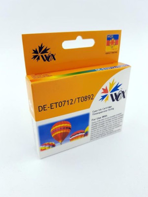 Tusz Wox Cyan Epson T0712 (T0892) Zamiennik C13T07124011