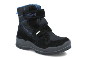 Śniegowce chłopięce PRIMIGI 2895133 czarny membrana GORETEX rzepy
