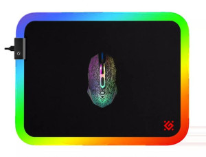 Podkładka Defender Gaming Xxl Light Led 450x400x4mm