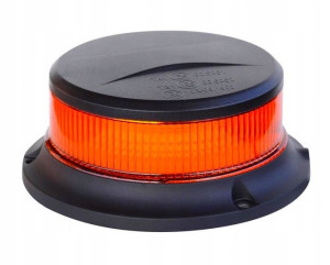 Lampa błyskowa 18x LED 12V 24V 27W MAGNES homolog