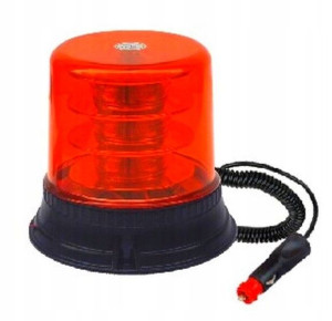 Lampa błyskowa 18x LED 12V 24V 54W MAGNES homolog