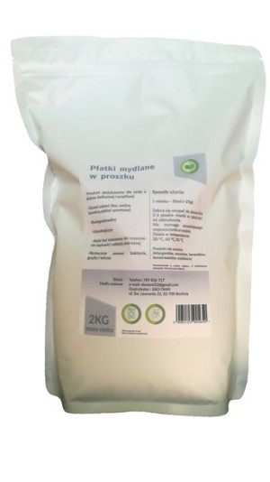 Płatki Mydlane w proszku 2 KG