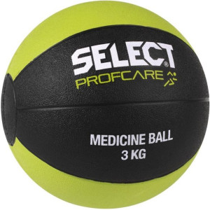 Piłka lekarska select czarno-limonkowa 3 kg 15860