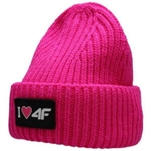 Czapka dla dziewczynki 4f fuksja neon hjz22 jcad004 55n