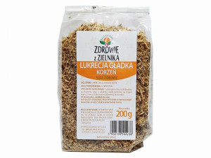 Lukrecja Gładka Korzeń 200g Natura Wita
