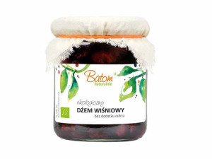 Dżemik Wiśniowy 80% Bez Dodatku Cukru 260g Batom Bio