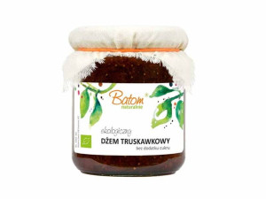 Dżemik Truskawkowy 80% Bez Dodatku Cukru 260g Batom Bio