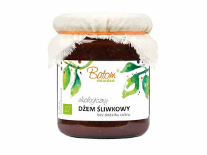 Dżemik Śliwkowy 80% Bez Dodatku Cukru 260g Batom Bio