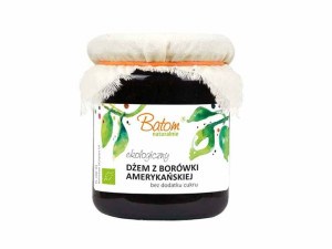 Dżemik Z Borówki Amerykańskiej 80% Bez Dodatku Cukru Bio