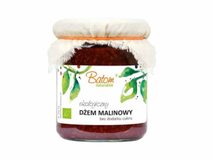 Dżemik Malinowy 80% Bez Dodatku Cukru 260g Batom Bio