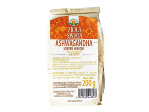 Ashwagandha Korzeń Mielony 200g Natura Wita
