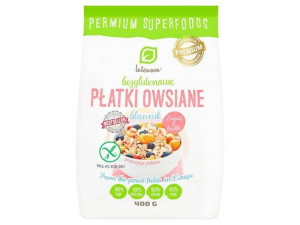 Płatki Owsiane Bezglutenowe Intenson 400g