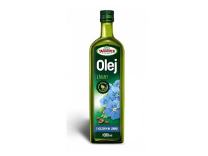 Olej Lniany Zimnotłoczony 1l Targroch