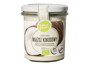 MIĄŻSZ KOKOSOWY 280g Śmietanka MLECZKO COCOFARM