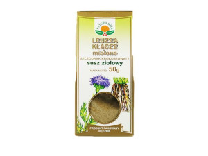 Leuzea Szczodrak Kłącze Mielone 50g Natura Wita