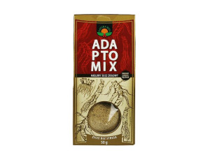 Adaptomix 50g Adaptogeny Leuzea Żeń Szeń Różeniec Natura Wita