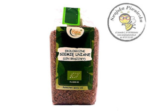 Siemię Lniane Brązowe Len Brązowy 250g Bio Batom