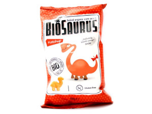 Chrupki Kukurydziane Z Ketchupem Bezglutenowe Biosaurus