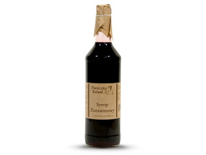 Syrop Żurawina 1l Piwniczka Babuni