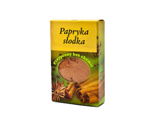 Przyprawa Papryka Słodka 60g Dary Natury
