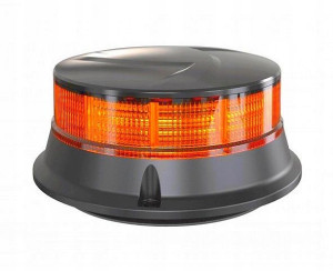 Lampa błyskowa 30x LED 12V 24V 19W magnes 2-błyski