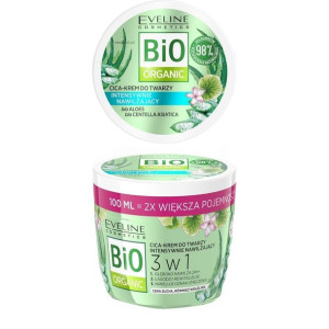 Eveline Bio Organic Cica-Krem do twarzy intensywnie nawilżający 100ml