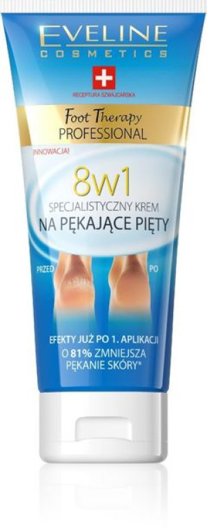 Eveline Foot Therapy Professional Krem na pękające pięty 8w1 100ml