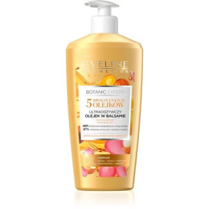 Eveline Botanic Expert Ultraodżywczy Olejek w balsamie do ciała 5 olejków 3