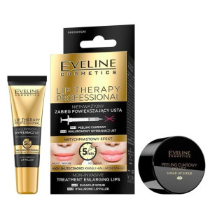 Eveline Lip Therapy Nieinwazyjny zabieg powiększający usta DUO 1op.-(peelin