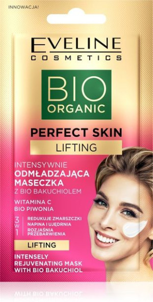 Eveline Bio Organic Perfect Skin Intensywnie Odmładzająca Maseczka z bio ba