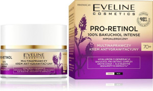 Eveline Pro-Retinol 100% Bakuchiol Intense 70+ Multinaprawczy Krem antygraw
