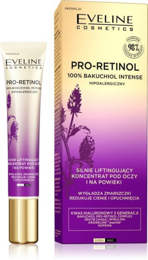Eveline Pro-Retinol 100% Bakuchiol Intense Silnie Liftingujący Koncentrat p