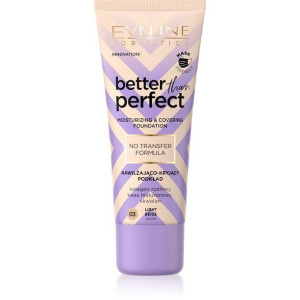 Eveline Better Than Perfect Podkład nawilżająco-kryjący nr 03 Light Beige 3