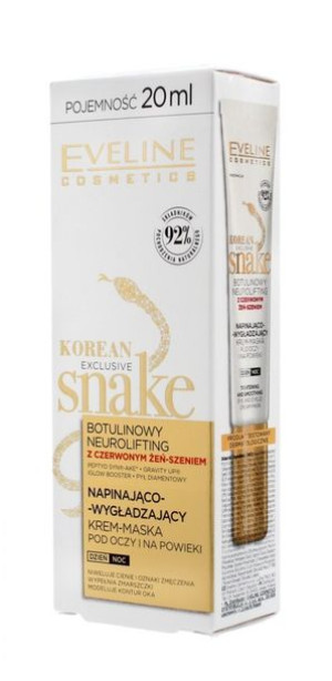 Eveline Korean Exclusive Snake 50+/70+ Krem-maska pod oczy napinająco-wygła