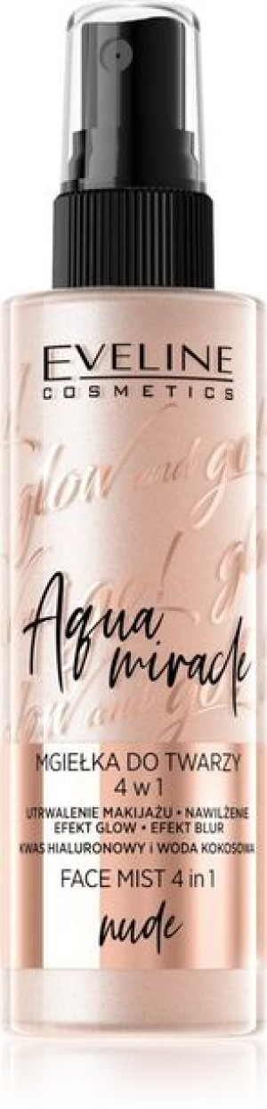 Eveline Glow and Go! Aqua Miracle Mgiełka utrwalająca do twarzy 4w1 nr 01 n