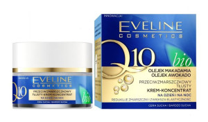 Eveline Bio Q10 Przeciwzmarszczkowy Tłusty Krem-koncentrat na dzień i noc 5