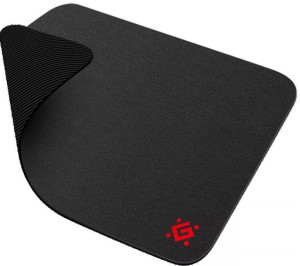 Podkładka Defender Gaming Black Cloth+rubber 250x200x3mm