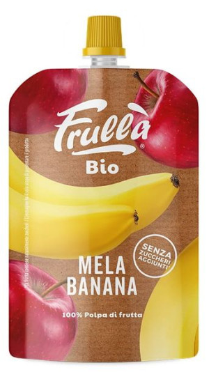 Przecier owocowy JABŁKO-BANAN bez dodatku cukrów BIO 100 g  Natura Nuova