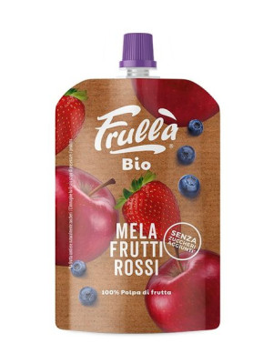 Przecier owocowy JABŁKO-CZERWONE OWOCE bez dodatku cukrów BIO 100 g Natura