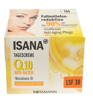 ISANA Q10 krem na dzień macadamia