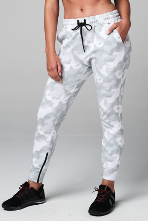 Joggery damskie sportowe stalowe STRONG ID XS