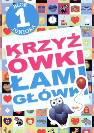 Krzyżówki łamigłówki Blok juniora 1