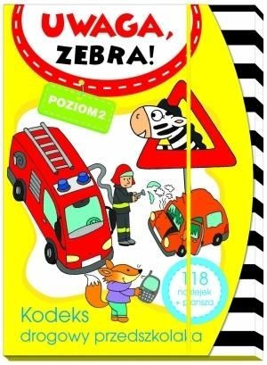 Uwaga zebra! Kodeks drogowy przedszkolaka. Poziom 2