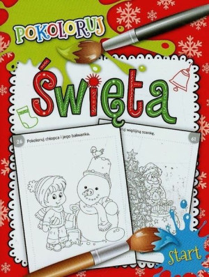 Święta. Pokoloruj