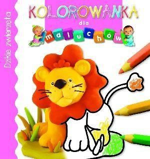 Dzikie zwierzęta Kolorowanka dla maluchów