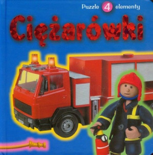 Ciężarówki Książka z puzzlami